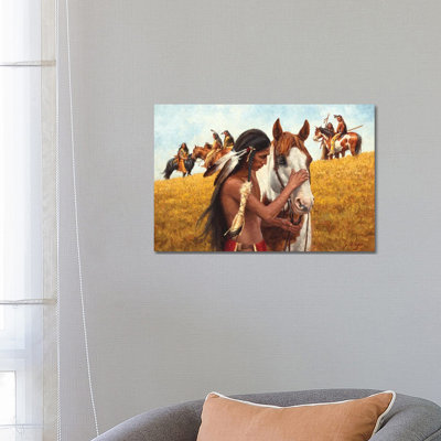 Brothers 1 Piece Wrapped Canvas Painting
