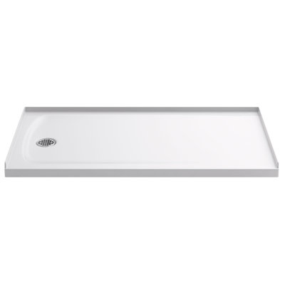 Ballast 60" x 32" Shower Base with Left-Hand Drain