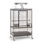 Cage à oiseaux en acier inoxydable avec roue Ousley