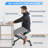 Backed Adjustable Height Ergonomic Kneeling Chair
