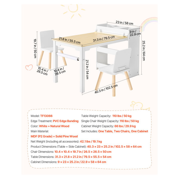 Dimensions du produit