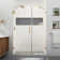 Nautis XL 54.25 - 55.25 in. W x 80 in. H Hinged Frameless Shower Door with Clear StarCast Glass