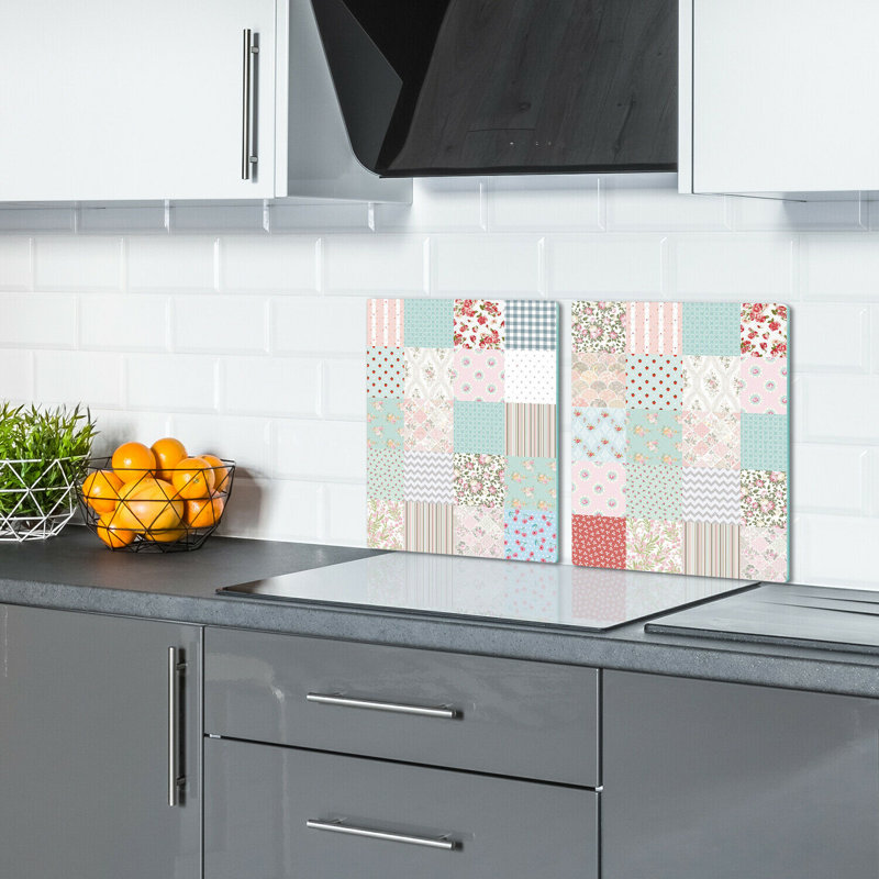 Aquavia Tempered Glass Chopping Board, 52cm x 40cm