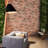 3D Brick Effect Wall Panels - Lightweight Styrofoam - Set of 9 Large Panels (20"x40") Covers 48 sq ft - Apply with Wall Adhesive - DIY Home Wall Cladding-109242079