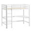 Muskoka Single (3') Bed Frames High Sleeper Loft Bed with Built-in-Desk-144748767
