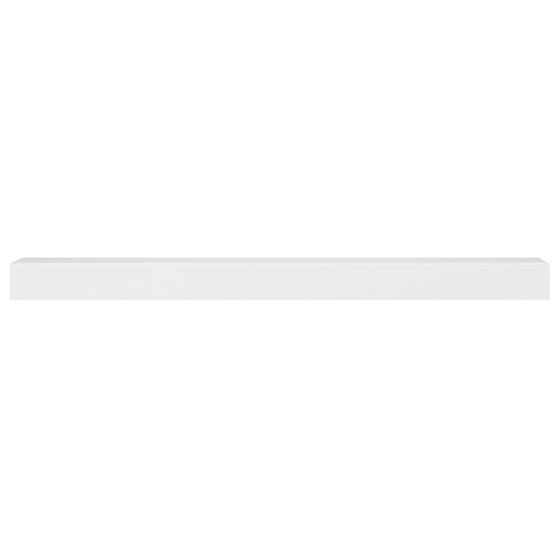 The Tyler 60" Shelf MDF White Paint, 60", White