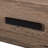 Wallasey Wood 5-Drawer Chest In Pecan