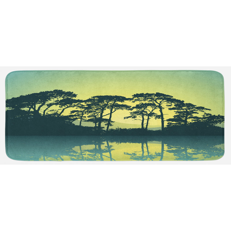 Tapis de cuisine forest