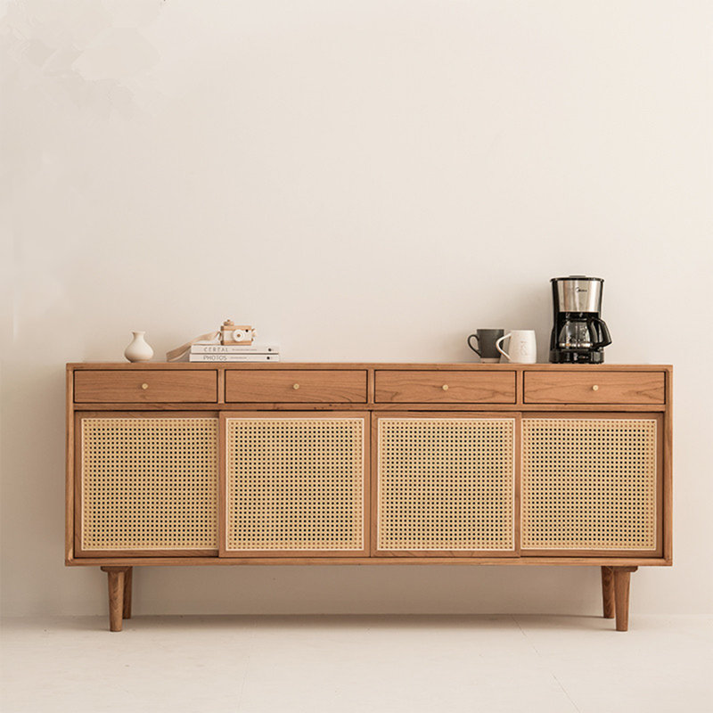 Buffet de rangement Nordic, 31.49" H x 62.98" W x 13.38" D