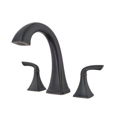 Bronson Double Handle Deck Mounted Roman Tub Faucet Trim