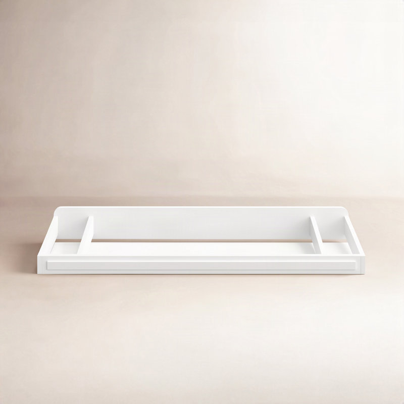 Universal Changing Table Topper, White