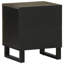 Anacely 40cm W Metal Bedside Table