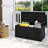Decksplore 150 Gallons Water Resistant Resin Lockable Deck Box-101580637