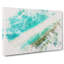 Layers Of Beach In The Maldives Watercolour - Wrapped Canvas Print-56665252