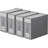 Sturdy Foldable Storage Box With Window And Label, 4 Pieces, Grey