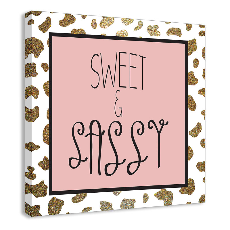Sassy 2, H 24 po x l 24 po x P 1,5 po, Toile
