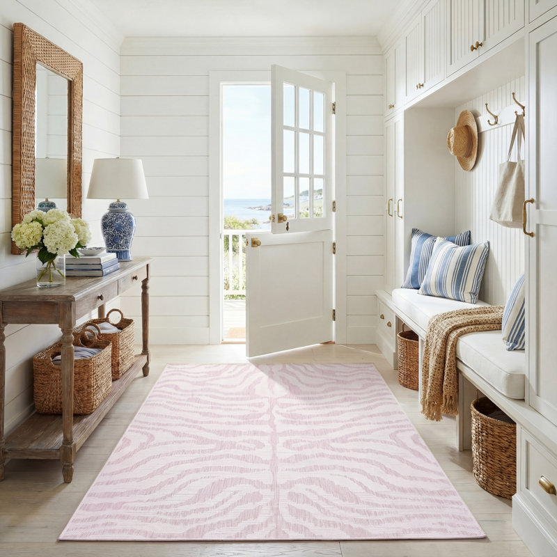 Aviyana Performance Animal Print Indoor/Outdoor Area Rug, Rectangle 5'3" x 7'7"
