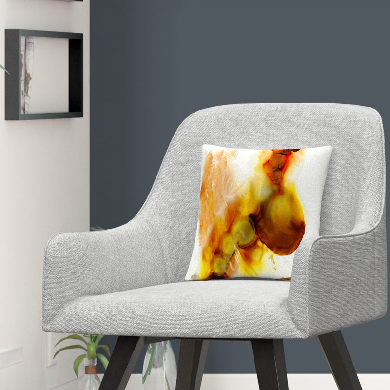 Abstract Throw Pillow