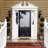 50"W x 13-1/2"H x 2-1/2"P Segment Arch W/ Flankers Sunburst Architectural Grade PVC Pediment-41863544