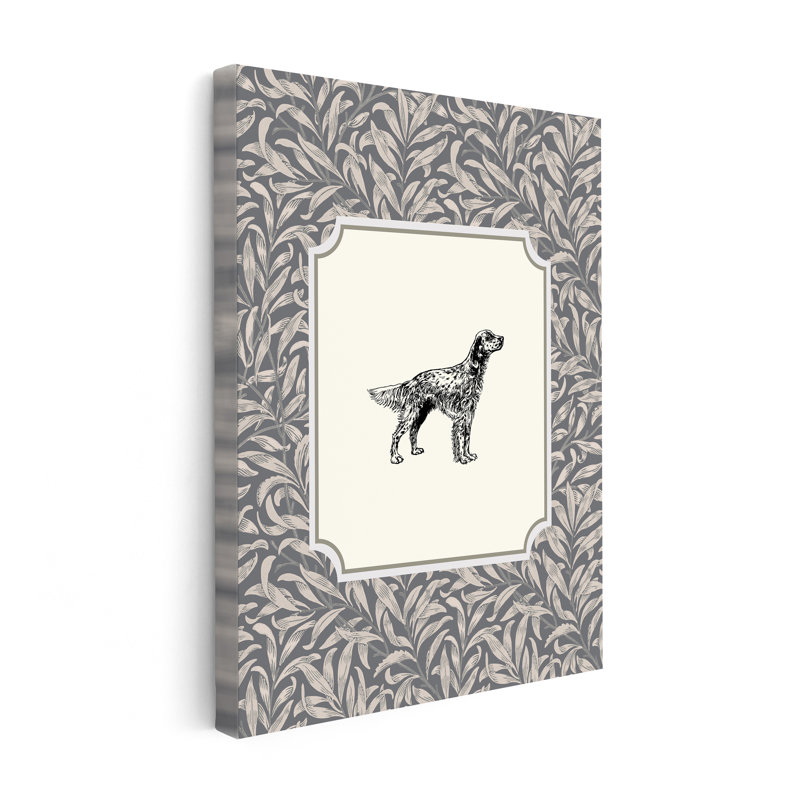 Portrait de chien n ° 2, Unframed, Canvas, 16"H x 20"W