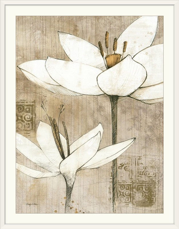 Aniel " Pencil Floral I " by Avery Tillmon Winston Porter