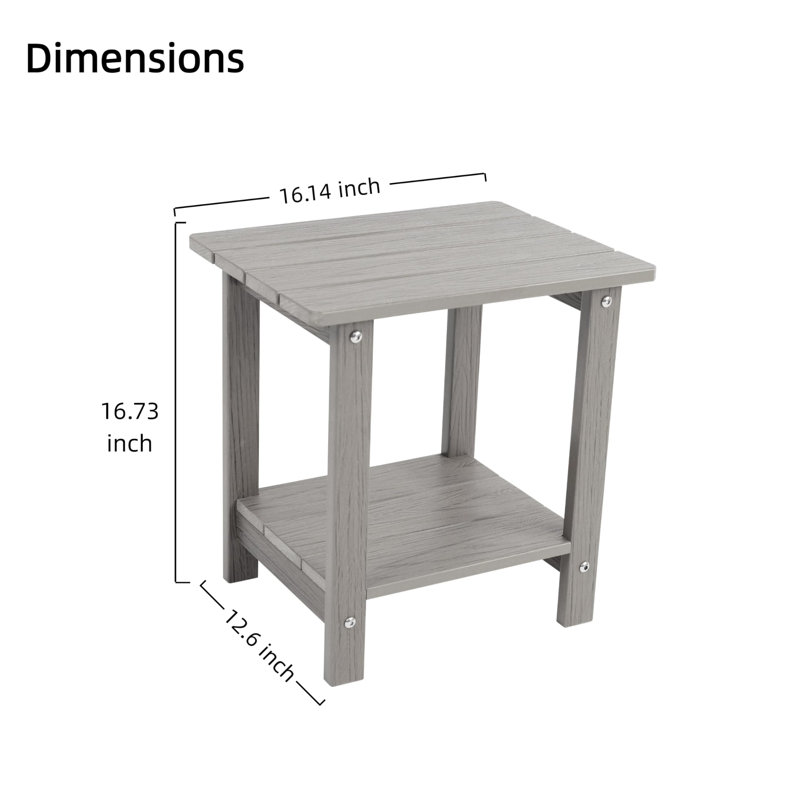 Outdoor Adirondack Chair, Weather-Resistant HIPS Patio Lounge Chair, 1Pcs Fixed Seating For Porch, Garden, Deck, Backyard, Blue