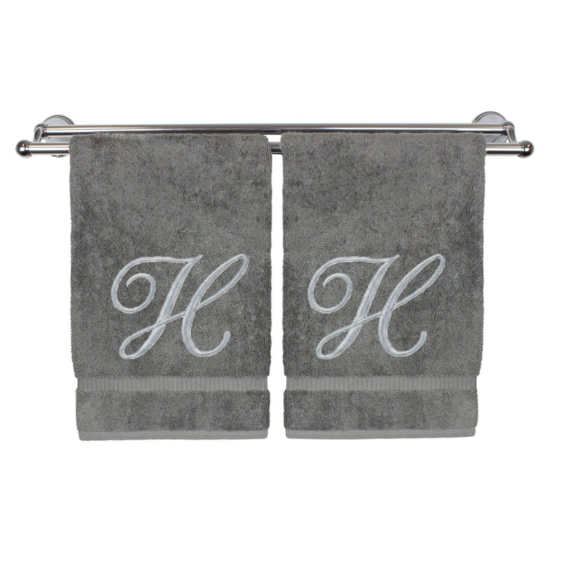 Super Plush Hand Towel, H, Gray/Silver