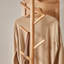 Miroirs d'appoint pleine grandeur Degree avec rangement, bois massif, entrée moderne