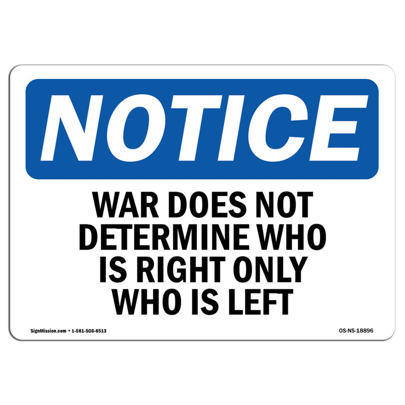 Heavy Duty Sign