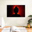 Silhouette de Bouddha Leisha-108726285