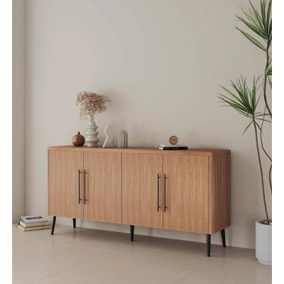 Jodie 65" Fluted Sideboard
