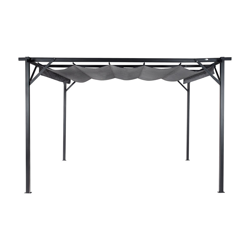 Pergola San Luis 10 pi x 10 pi avec auvent rétractable