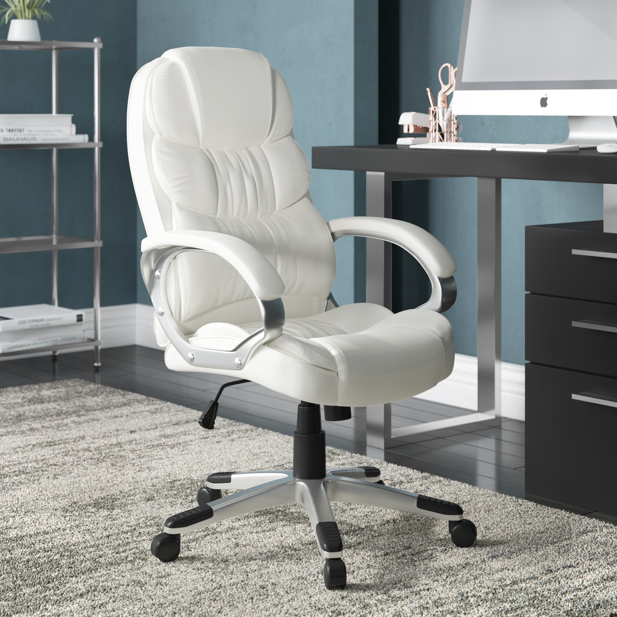 Executive Office Chair- White