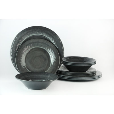 Surber Melamine Dinnerware - Service for 4