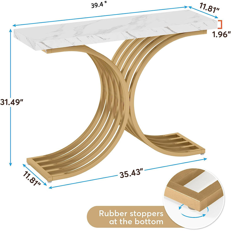 Mikaia 100cm Unfinished Console Table