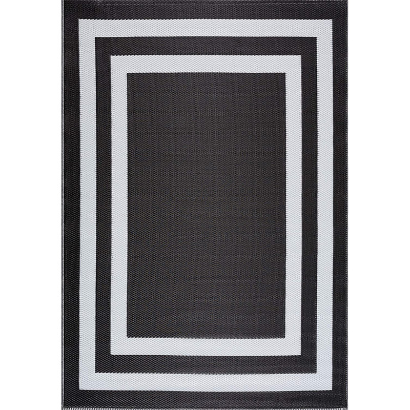 Noxen Geometric Indoor / Outdoor Rug, Rectangle 8' x 10'