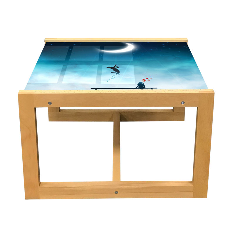 Ipe Trestle Coffee Table, 40cm H x 46.5cm W x 62cm D