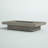 Cowden Rectangle Concrete Propane Smokeless Fire Pit Table-316610039