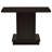 Fiona Cappuccino Engineered Wood Pedestal Console Table