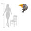Watchful Toucan Metal Print