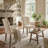 Upholstered Wood Dining Chair-196672114