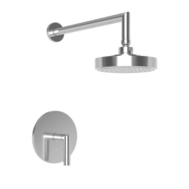 Kirsi Balanced Pressure Shower Trim Set with Shower Head, Stainless Steel - PVD