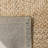Marie Natural Fiber Hand Woven Jute And Cotton With Latex Solid Color Rug-751029723