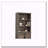 Library Hutch, Brown Finish