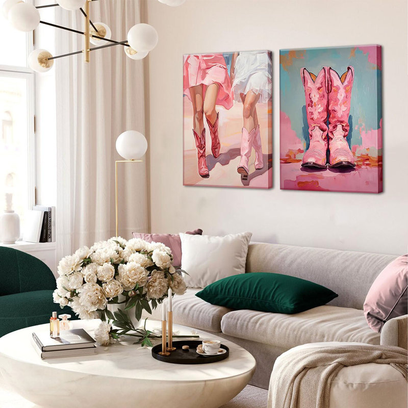 2 Piece Wrapped Canvas Print