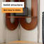 Armoire de coin Mid-Century