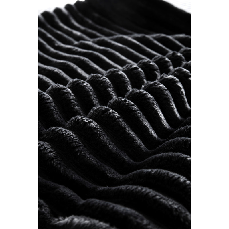 Noir élégant - décontracté, pratique et précieux, avec tissu en mousse et maquillage de printemps décontracté d'une grande valeur