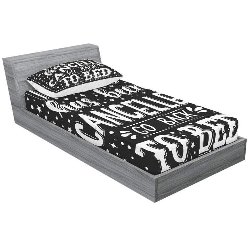 Microfiber Sheet Set, Queen Sheet Set with Fitted Sheet