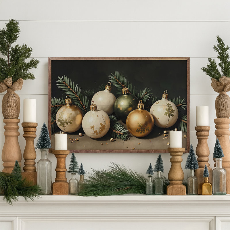 Ornements lumineux de Noël, H 5 po x l 8 po