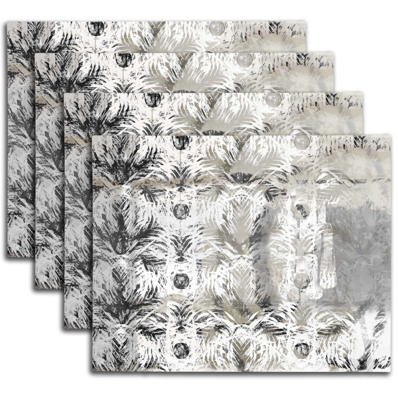 Napperon abstrait en polyester
